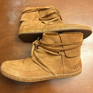Ugg Size 9 moccasin ankle boots